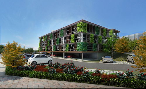 蓉江新区金色春城公共停车场规划批前公示 效果图出炉